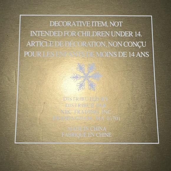 NBC Trading INC 3 Christmas Tree Decorations - Picture 3 of 3